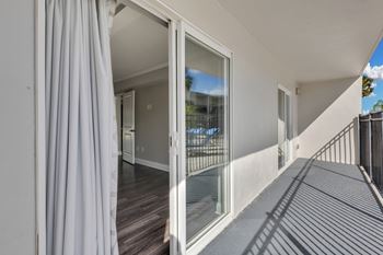 Open air patio